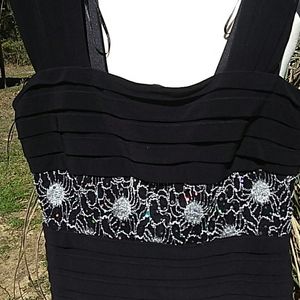 NWT R & M Richards Embellished Cocktail Dress